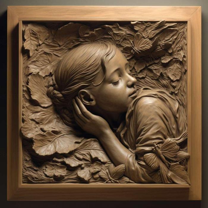 نموذج ثلاثي الأبعاد لآلة CNC 3D Art 